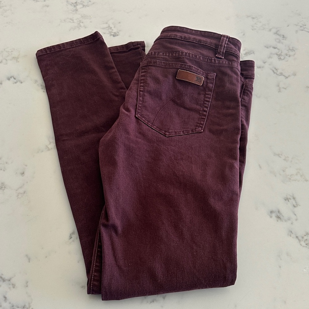 Joe’s Burgundy Jeans